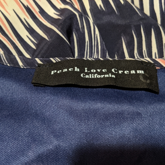 Peach Love Cream Shift Dress - Picture 4 of 5